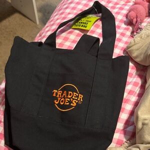 Trader Joe's Black Tote Bag